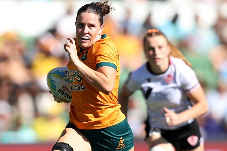 Kahli Henwood stepped up for Australia as they advanced to the Perth Final. Photo: Getty Images