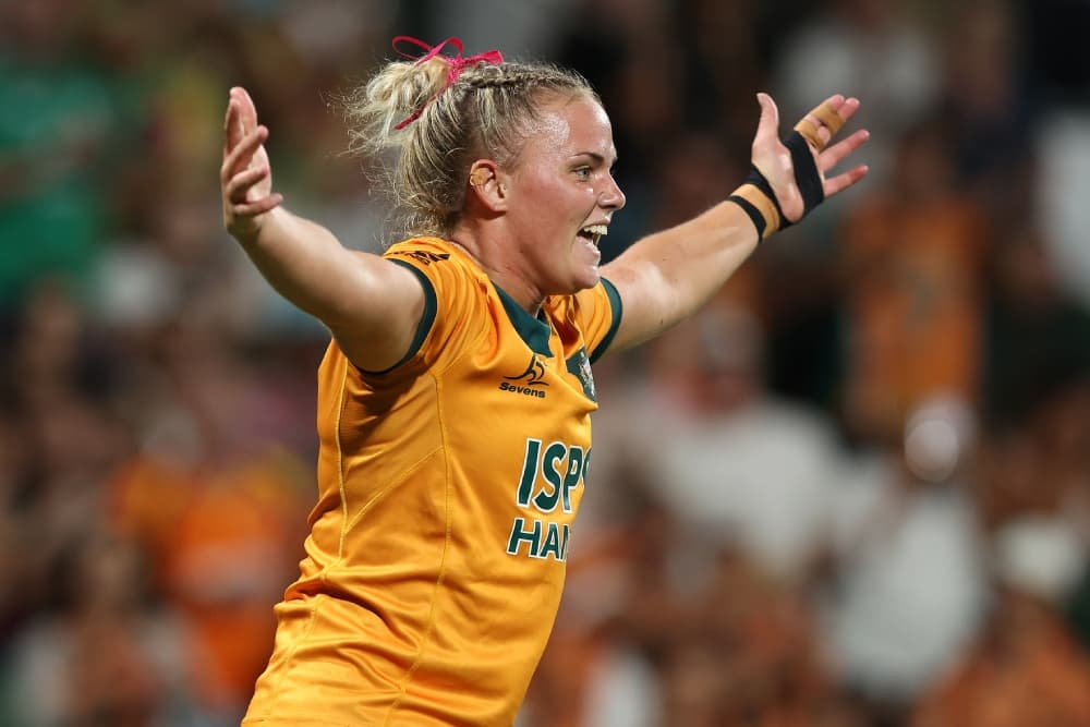 Heidi Dennis reflects after helping Australia to the Perth title. Photo: Getty Images