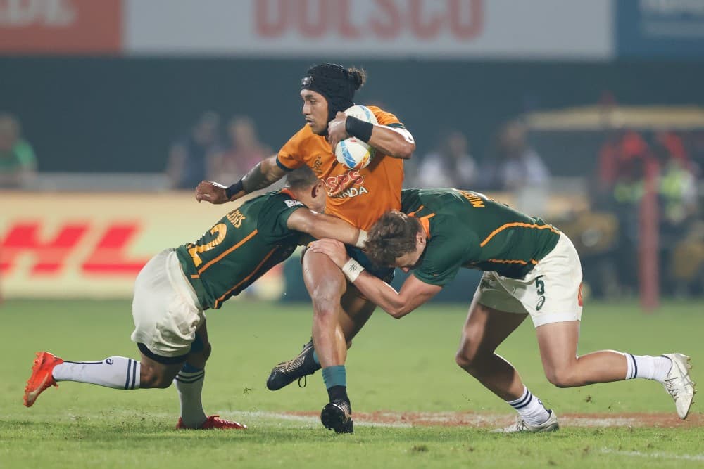 The Men's Sevens side are eager to put back-to-back disappointments behind them. Photo: Getty Images