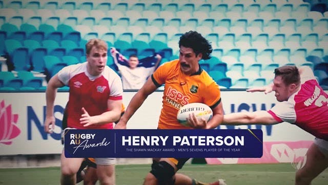 Rugby AU Awards 2023: The Shawn Mackay Award Men's Winner Highlights - Henry Paterson
