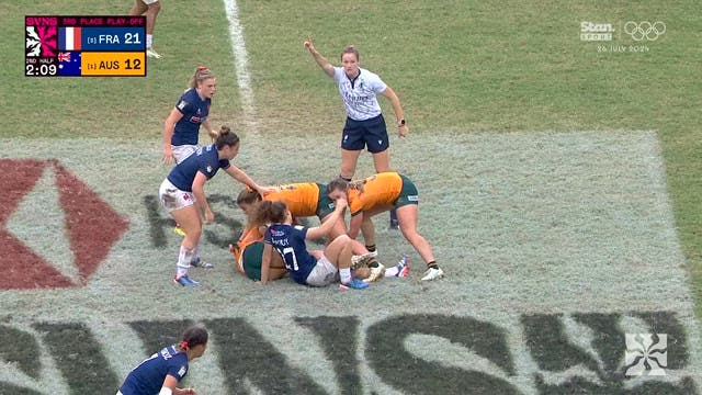 INCREDIBLE finish to the Women's bronze medal match | SVNS Hong Kong 2024
