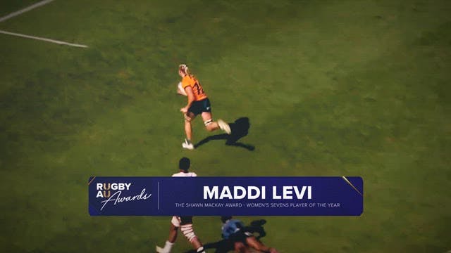 Rugby AU Awards 2023: The Shawn Mackay Award Women's Winner Highlights - Maddison Levi