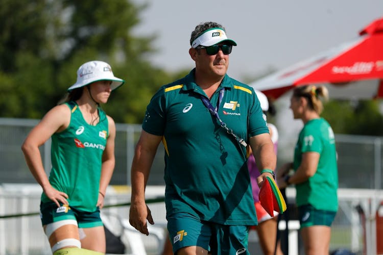 Aussie Sevens coach John Manenti is looking for his side to back up their Dubai triumphs. Photo credit: Mike Lee - KLC fotos for World Rugby