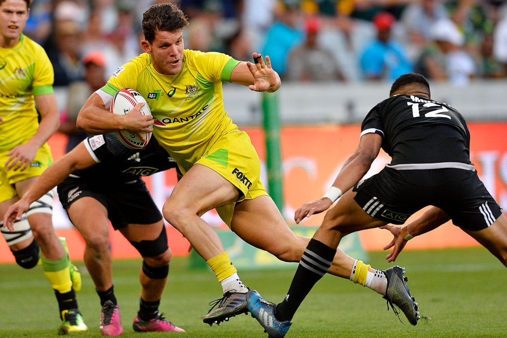 Simon Kennewell makes his return to the Sevens circuit. Photo: Getty Images