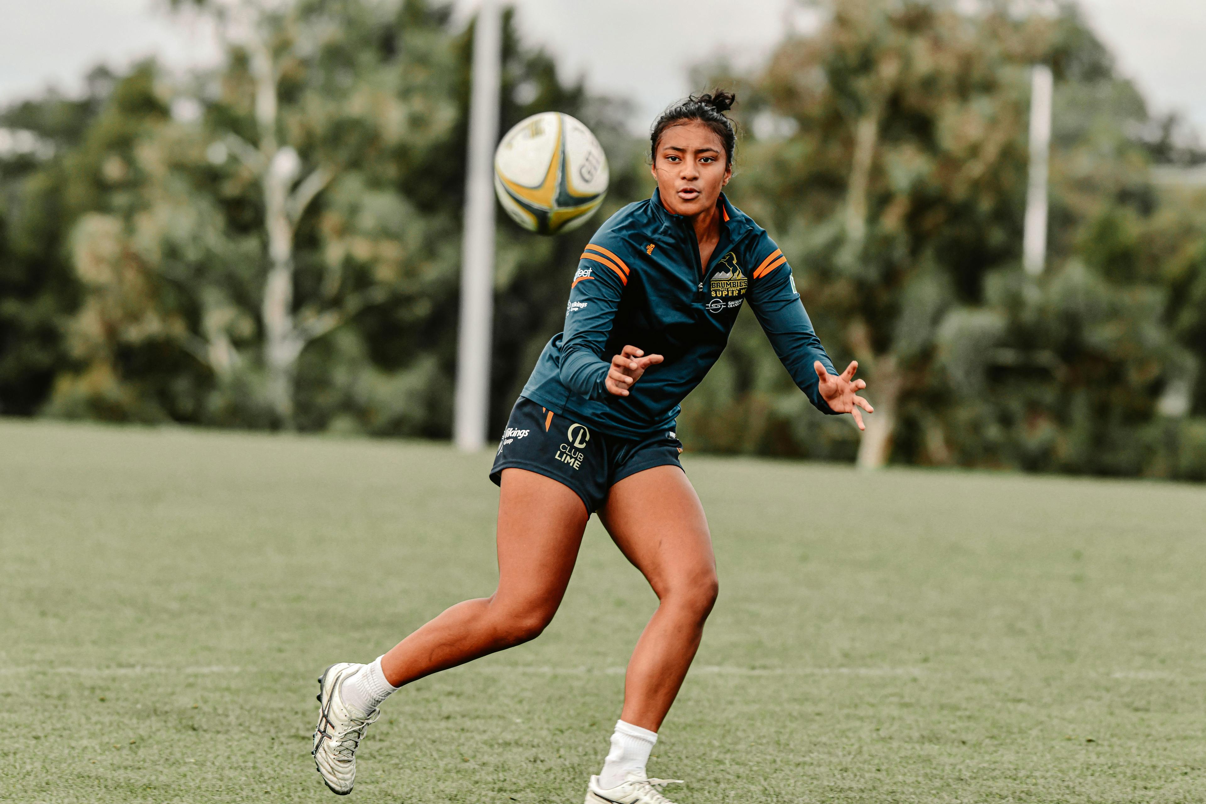Wallaroos rising stars Faitala Moleka and Caitlyn Halse have been included in Australia's squad for August's Commonwealth Youth Games in Trinidad and Tobago. Photo: Brumbies Media