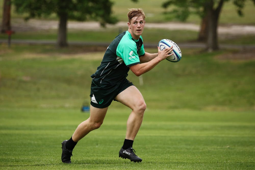 Schoolboy prodigy Angus Bell is set to make his AU7s Debut. Photo: RUGBY.com.au/Karen Watson
