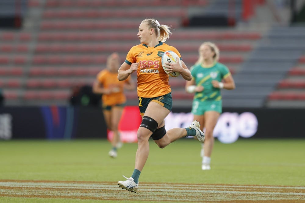 Maddison Levi is eyeing off a World Series record. Photo: World Rugby